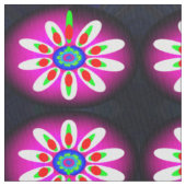 mode digitale bloemen stof (Close Up)
