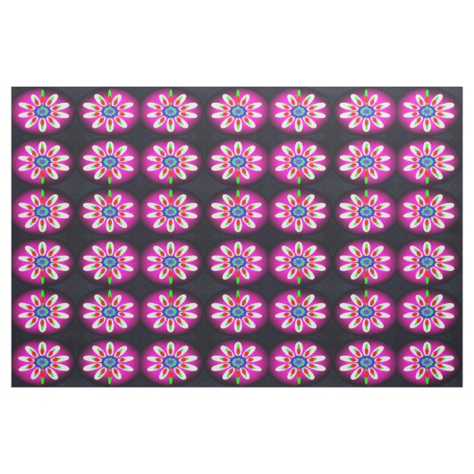 mode digitale bloemen stof (Fat Quarter)