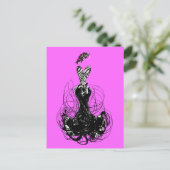 Mode diva - Aangepast - Aangepast Briefkaart (Staand voorkant)