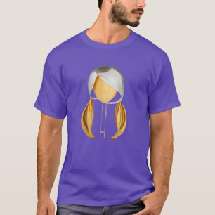 Mode Diva: An's iconische Glamour Pose Design T-shirt