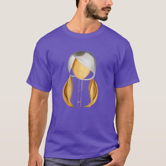 Mode Diva: An's iconische Glamour Pose Design T-shirt (Voorkant)