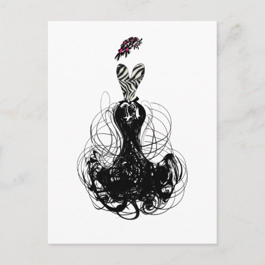 Mode Diva Briefkaart (Voorkant)