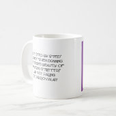 Mode Diva Coffee Mok (Voorkant links)