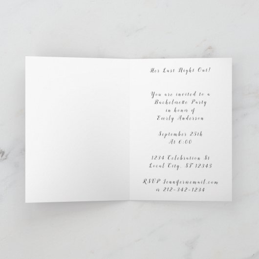 Mode Diva Feestdagen Kaart (Binnen)