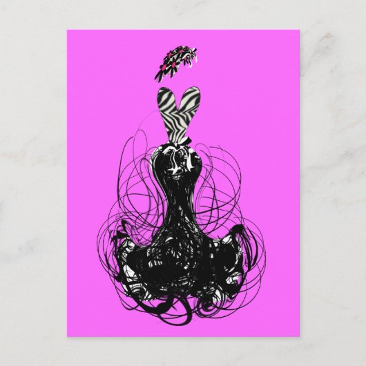 Mode diva - Gepersonaliseerd - Gepersonaliseerd Briefkaart (Voorkant)