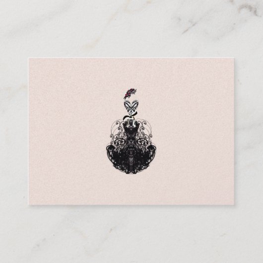 Mode Diva - Gepersonaliseerd Visitekaartje (Achterkant)