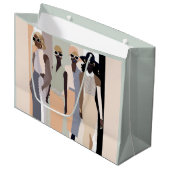 Mode Diva Gift Bag Groot Cadeauzakje (Voorkant Gekanteld)