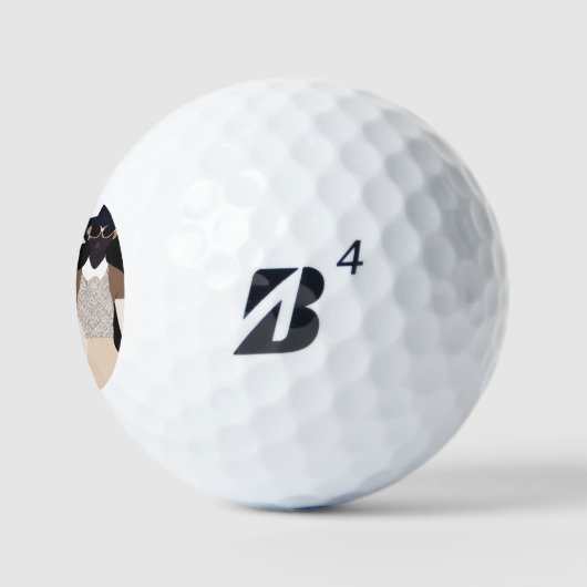 Mode Diva golfballen (Logo)