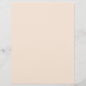 Mode Diva Hot Roze Framboos Monogram Damask Briefhoofd Ontwerp (Achterkant)