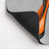 Mode diva in oranje stiletto  muismat (Hoek)