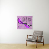 Mode Diva in Stiletto Wandkleed (In Situ (horizontaal))