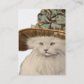 Mode Diva  Kitty Cat Visitekaartjes (Achterkant)