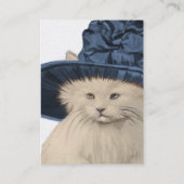 Mode Diva  Kitty Kat Visitekaartjes Blauw (Achterkant)