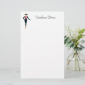  Mode Diva Stationery Briefpapier (Staand voorkant)