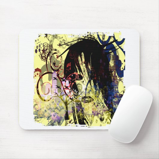 Mode Diva Swirled Muismat (Met muis)