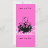 Mode Diva Uitnodigingen, Flyers en stickers (Voorkant)