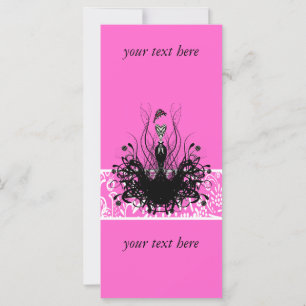 Mode Diva Uitnodigingen, Flyers en stickers