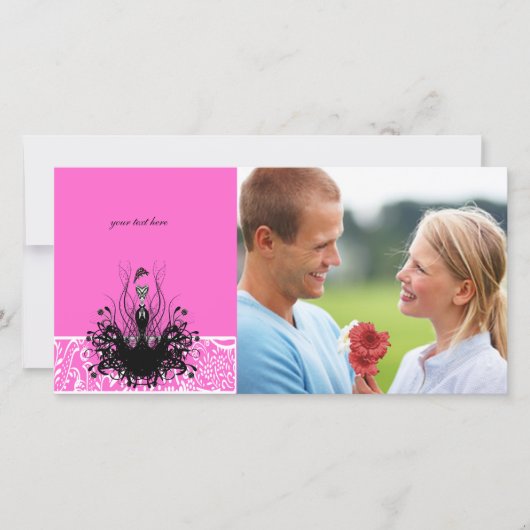 Mode Diva Uitnodigingen, Flyers en stickers (Voorkant)