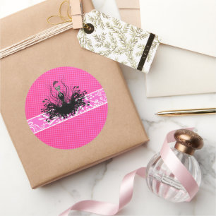 Mode Diva Uitnodigingen, Flyers en stickers