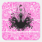 Mode Diva Uitnodigingen, Flyers en stickers (Voorkant)