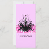 Mode Diva Uitnodigingen, Flyers en stickers (Achterkant)