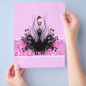 Mode Diva Uitnodigingen, Flyers en stickers (Hand)