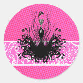Mode Diva Uitnodigingen, Flyers en stickers (Voorkant)