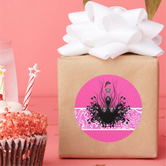 Mode Diva Uitnodigingen, Flyers en stickers (Feest)