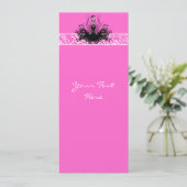 Mode Diva Uitnodigingen, Flyers en stickers Kaart (Staand voorkant)