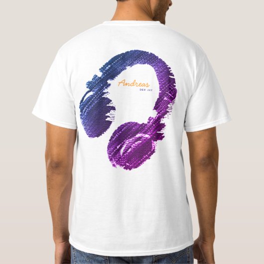 mode DJ cool & stijlvol T-shirt (Achterkant)
