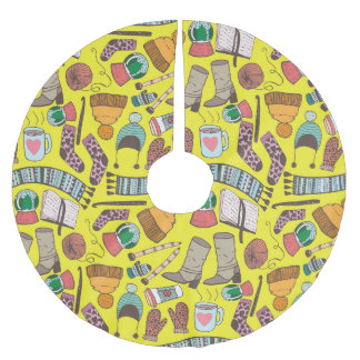 Mode: Doodle schetspatroon. Kerstboom Rok