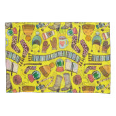 Mode: Doodle schetspatroon. Kussensloop (Voorkant)