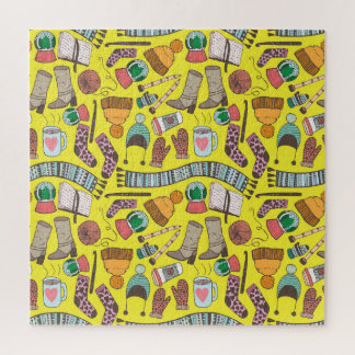 Mode: Doodle schetspatroon. Legpuzzel