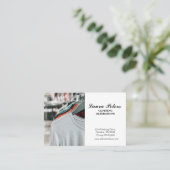 Mode Draag Kledingverandering Visitekaartje (Staand voorkant)