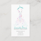 Mode Dress Boutique Winkelblogger Visitekaartje (Achterkant)