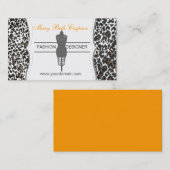 Mode Dummy Tailing Seing Profile Visitekaartje (Voorkant / Achterkant)