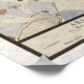  Mode en druk van 1920 in Frankrijk Poster (Hoek)