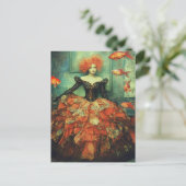 Mode en goudvis briefkaart (Staand voorkant)