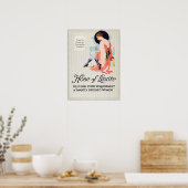 Mode en hoesje van Luxite Women Hosiery Stocking Poster (Keuken)
