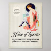 Mode en hoesje van Luxite Women Hosiery Stocking Poster (Voorkant)
