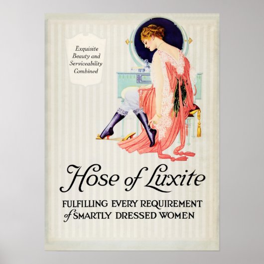 Mode en hoesje van Luxite Women Hosiery Stocking Poster (Voorkant)