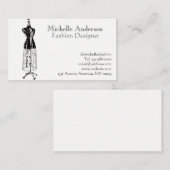 Mode en kleding visitekaartje (Voorkant / Achterkant)