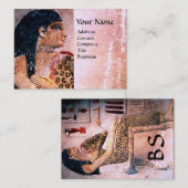 MODE EN SCHOONHEID VAN HET OUDE EGYPTE VISITEKAARTJE (Voorkant / Achterkant)