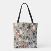 Mode en zich fantastisch voelen tote bag (Achterkant)