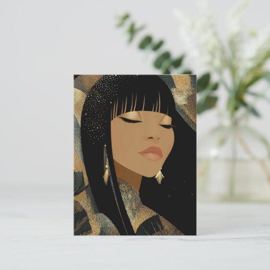 MODE-ESQE # 5 FEESTDAGENKAART (Staand voorkant)