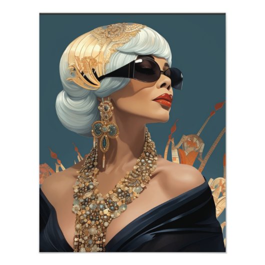 MODE- ESQUE #1 FOTO AFDRUK (Voorkant)