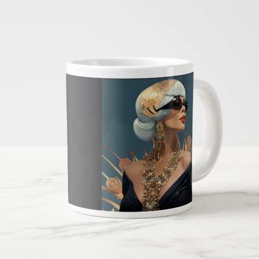 MODE- ESQUE #1 GROTE KOFFIEKOP (Voorkant rechts)