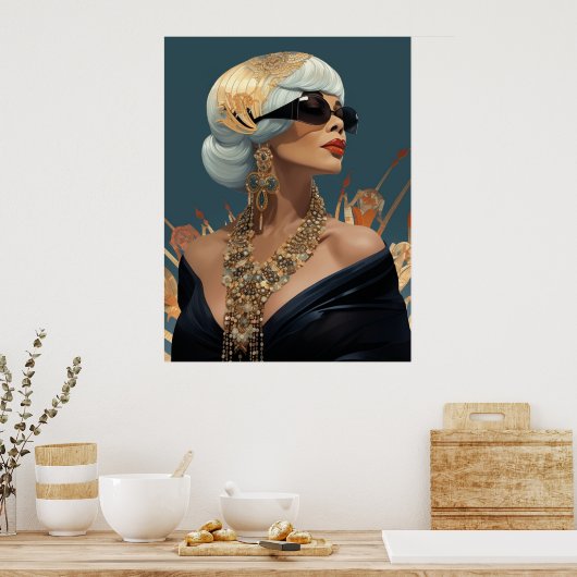 MODE- ESQUE #1 POSTER (Keuken)