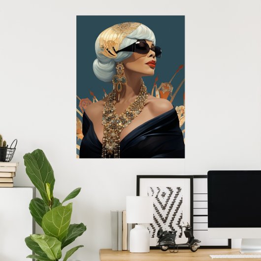 MODE- ESQUE #1 POSTER (Thuiskantoor)