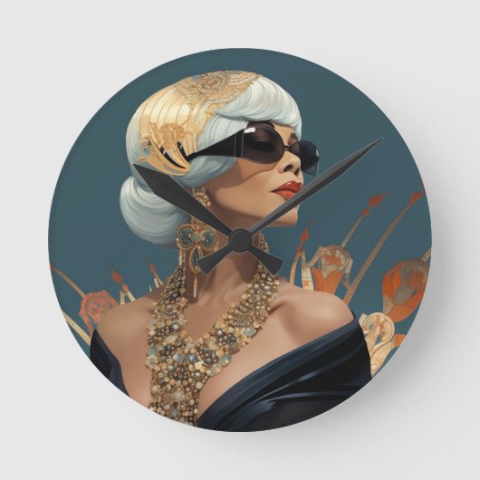 MODE- ESQUE #1 RONDE KLOK (Voorkant)